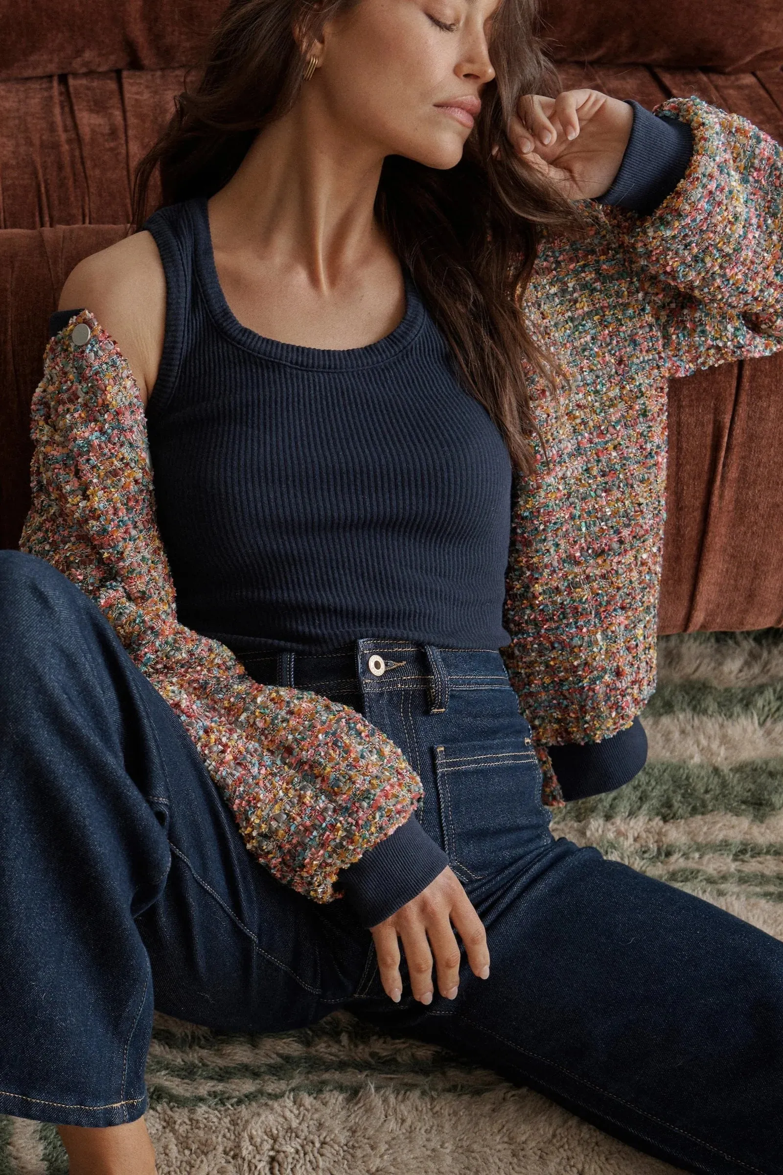 Abigail Bomber - Multi Colour