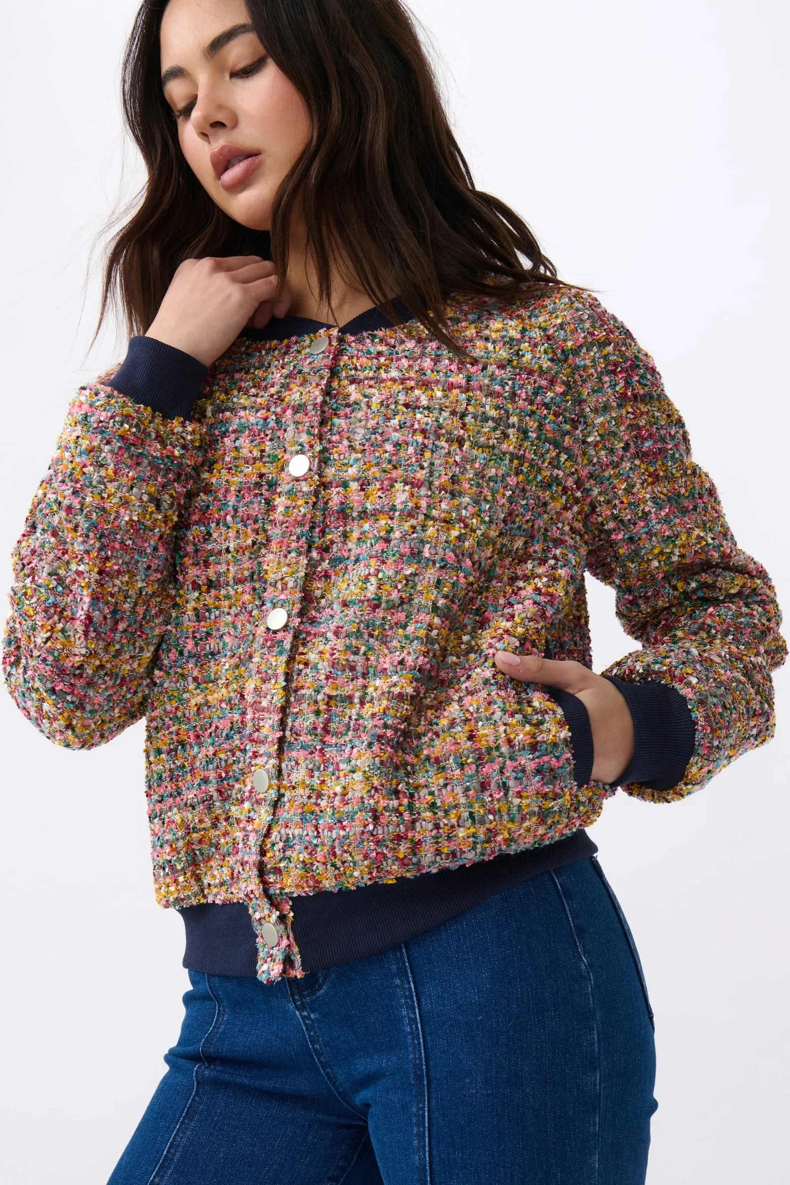 Abigail Bomber - Multi Colour