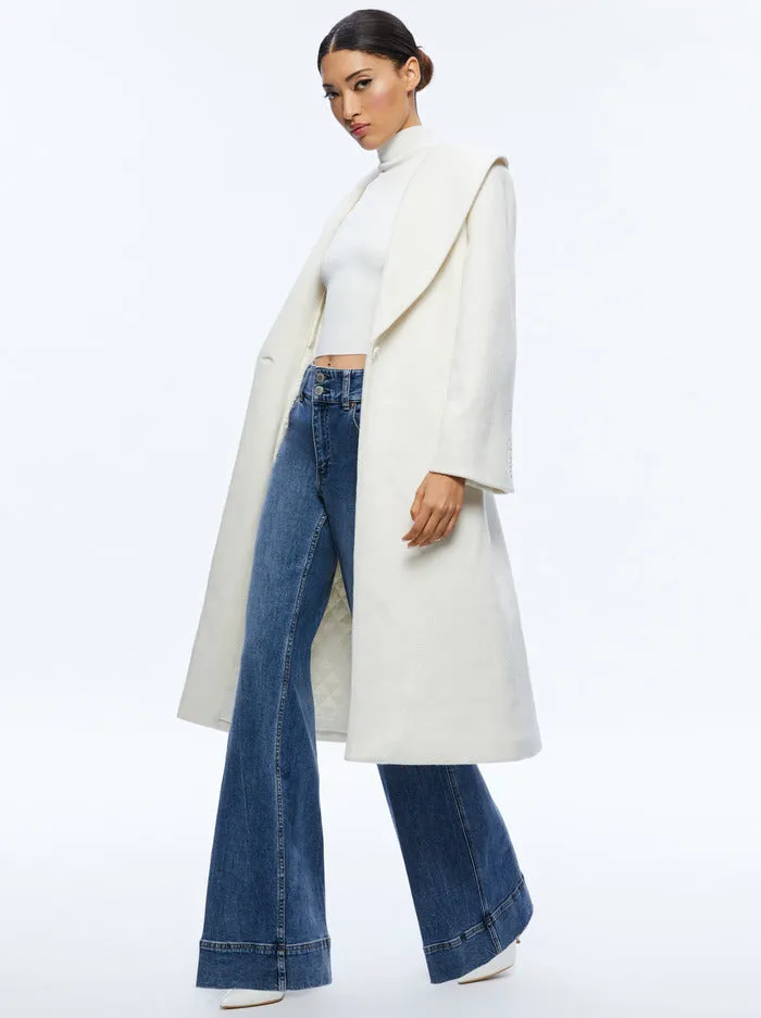 Alice and Olivia Marcelene Midi Coat