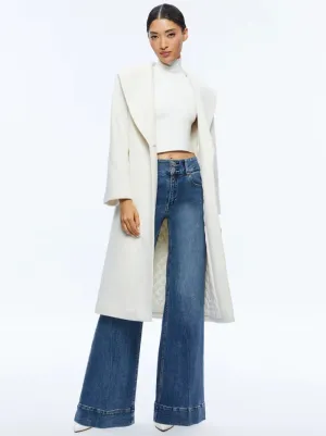 Alice and Olivia Marcelene Midi Coat