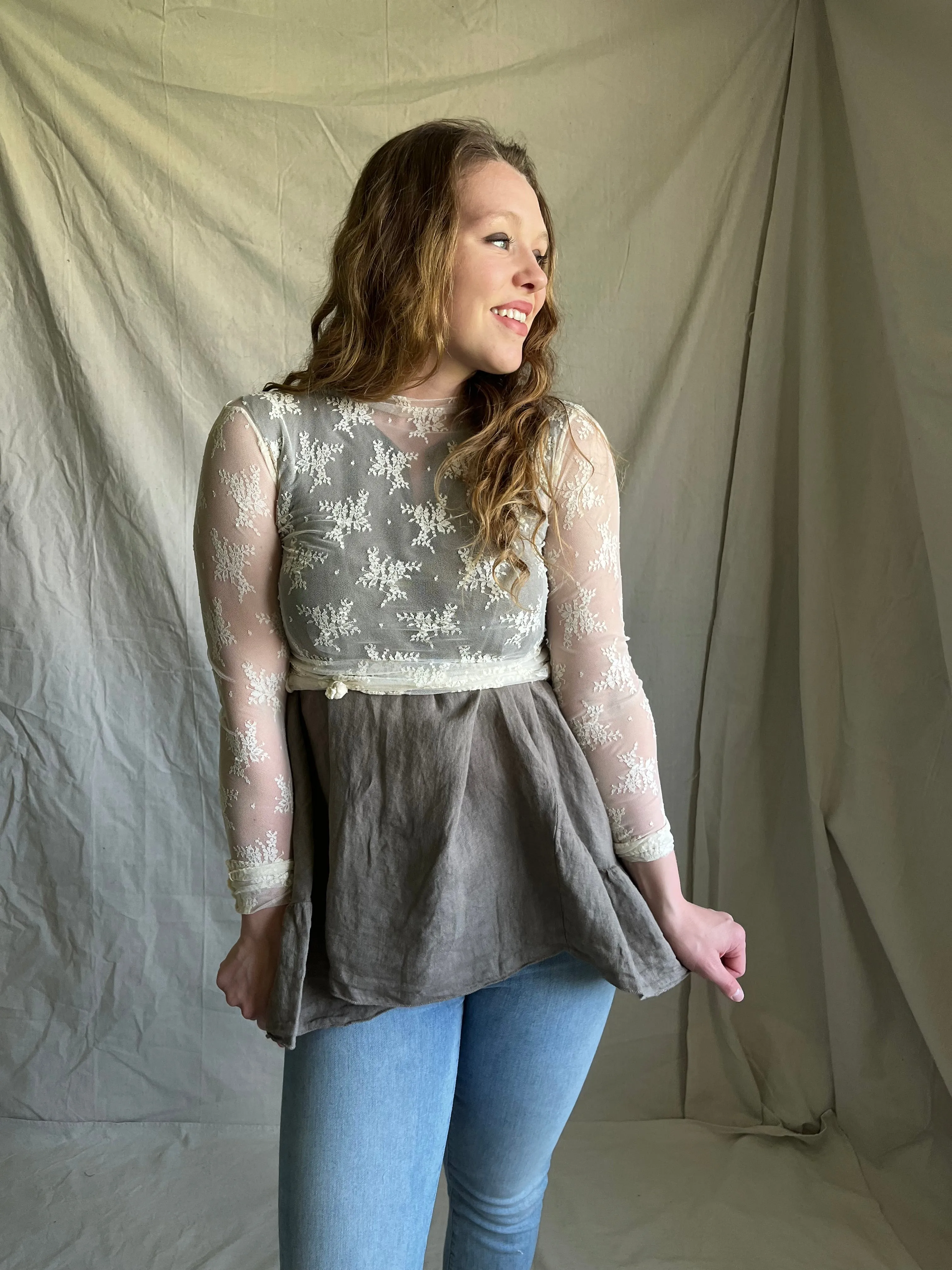 Edith Linen Blouse