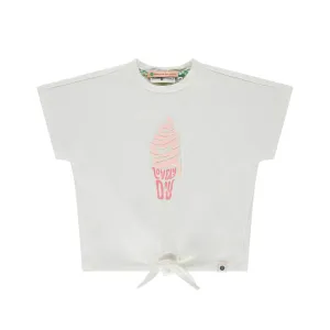 Ice Cream Short Sleeve Tee - Ivory by Stains & Stories