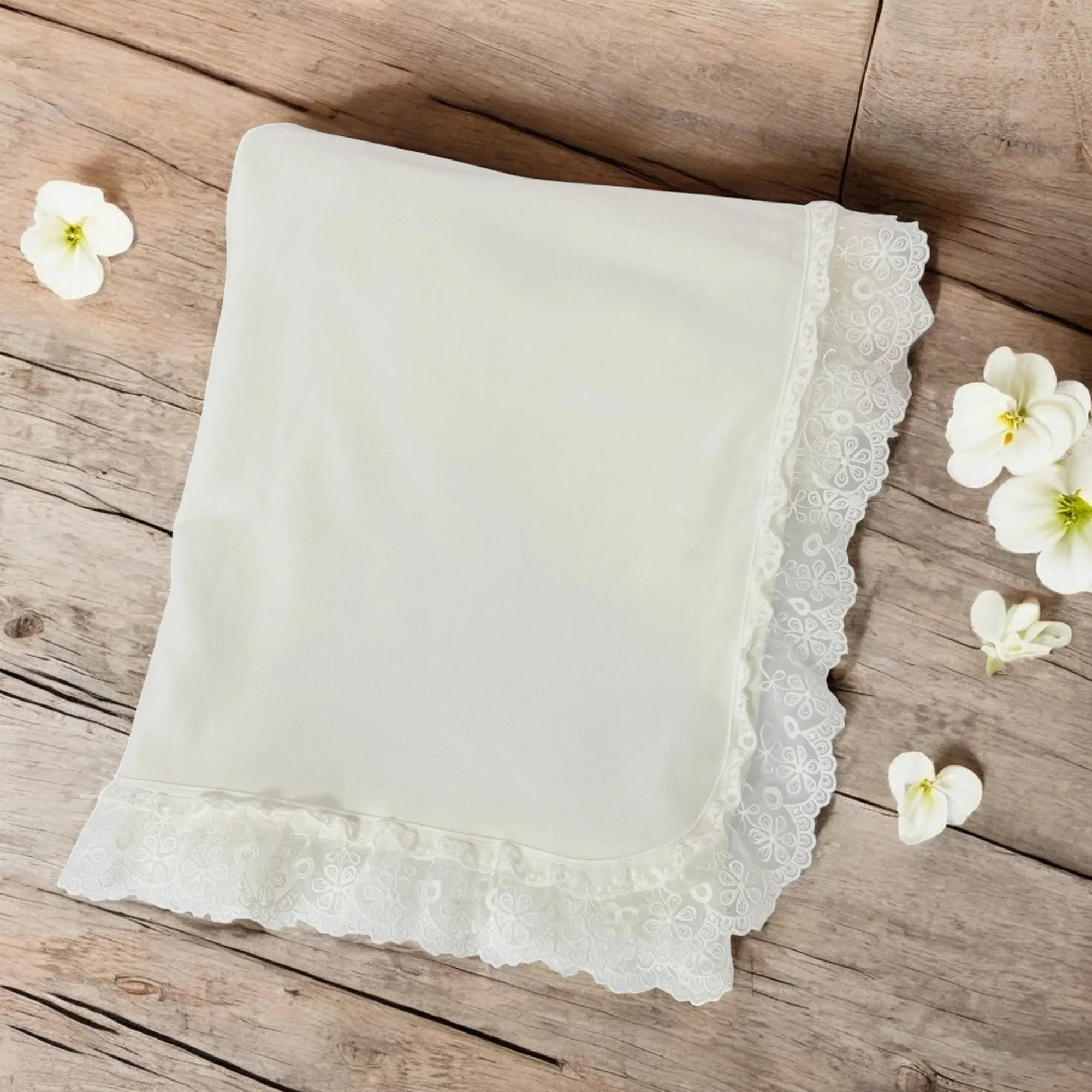 Ivory & Lace Shawl