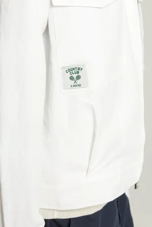 Le Mont St. Michel Vaffeta Jacket- Off White