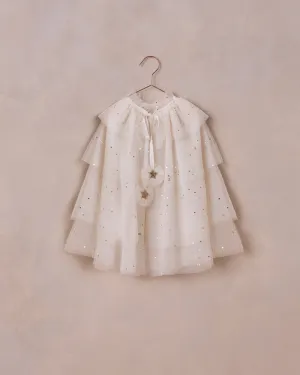 Noralee Tulle Cape - Confetti