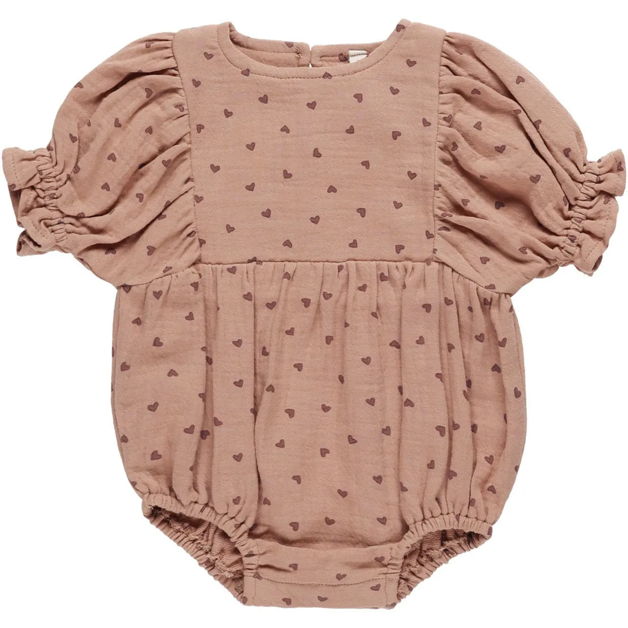 Quincy Mae Cosette Romper | Hearts