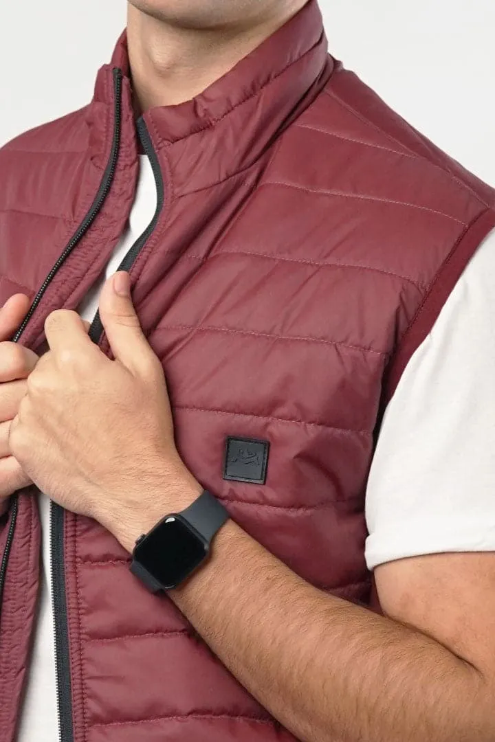 Rosewood Quilted Puffer Jacket