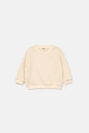 Simone Baby Sweatshirt in Ivory