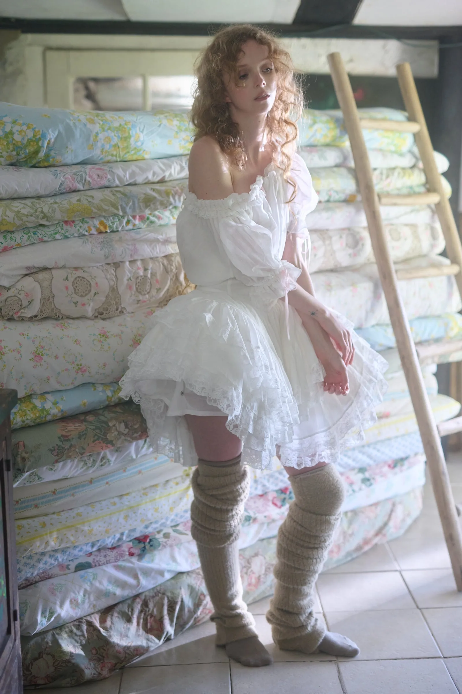 The Ivory Shipwrecked Dress
