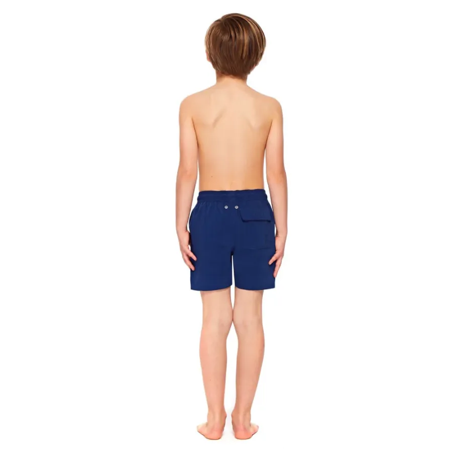 Tom & Teddy Boys Swim Shorts SOLBL-J - Midnight Blue